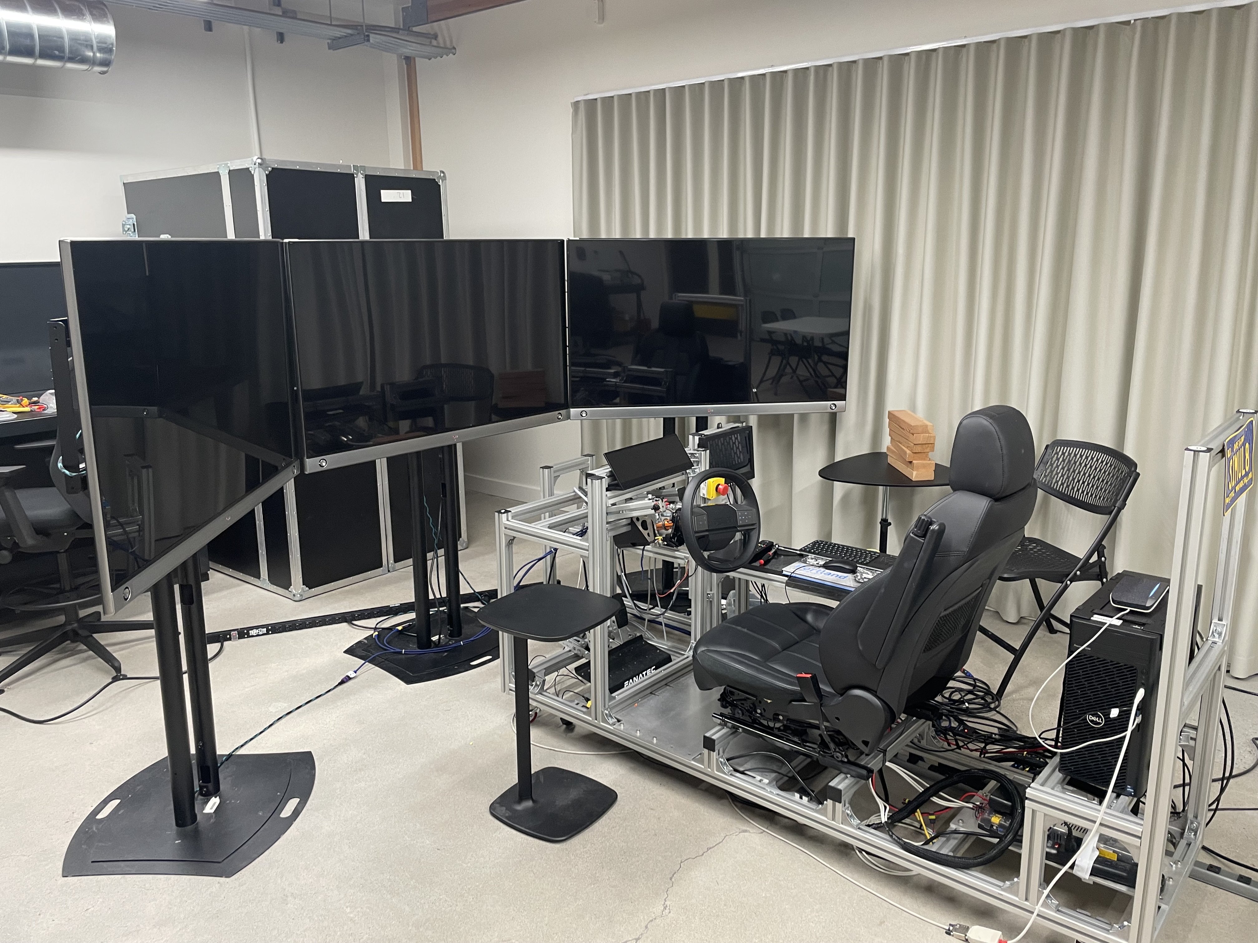 JLR Driver-in-the-Loop Simulator Rig